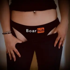 Boarhub String Schwarz