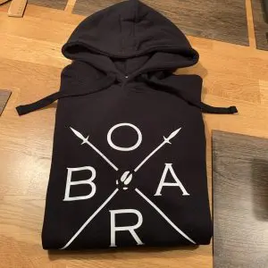 Boar Herrenhoodie Schwarz