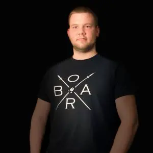 Boar Herrenshirt Schwarz