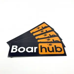 Boarhub sticker 15x5cm