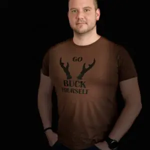 Herrenshirt „go Buck yourself“